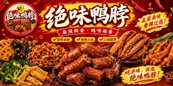 绝味鸭脖